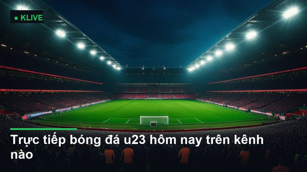 sân vận động bóng đá về đêm dưới ánh đèn pha - trực tiếp bóng đá u23 hôm nay trên kênh nào